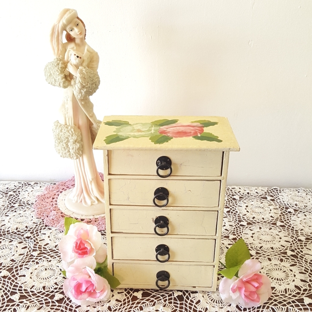 Hand painted Jewelry Box
